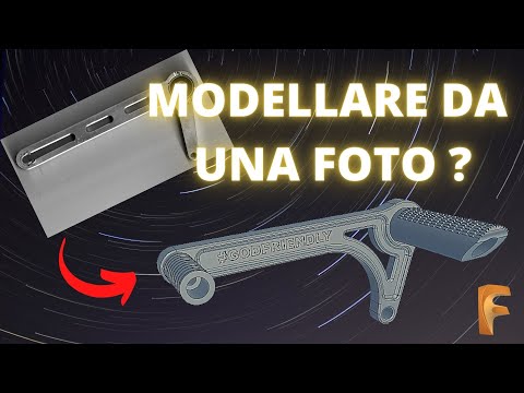 Fusion 360-Kurs – Lektion 14 – Modellieren anhand eines Fotos – Canvas Reverse Engineering