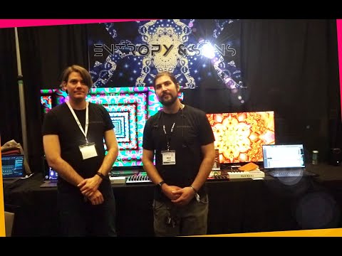 Synthplex 2022: Entropy & Sons (video synthesizer)