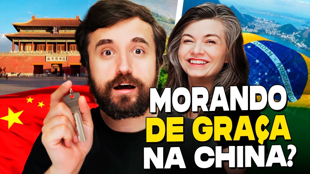 BRASILEIROS MORANDO DE GRAÇA NA CHINA!