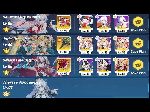 HI3rd [EX Abyss Nirvana D544] SA: Wheel of Trancendence - 794. JD S0+3|FDD S0+2|FWS S0+1| TA SSS.