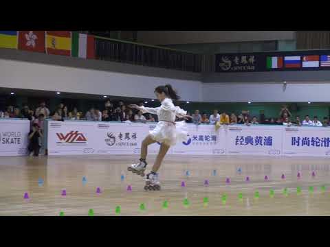 2018 SSO Classic Slalom Senior Women 1st Place Su Fei Qian (CHN)