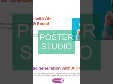 AI Tools - Poster Studio #shorts