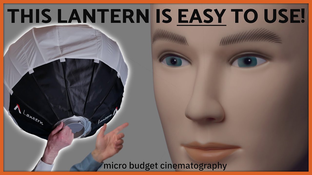 The EASIEST Lantern Setup For Filmmaking | Aputure Lantern | Lighting Tools