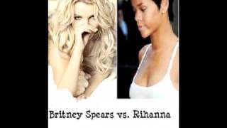 Britney Spears vs. Rihanna - Hold lt Against Me / Unfaithful (Stelmix Candlelight Mashup ROUGH EDIT)