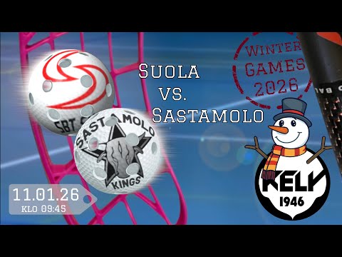 11.1.2026 KeLy Winter Games: SBT Suola P13 - Sastamolo Kings