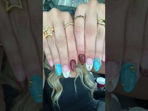 nails asf 😍 nail tech 🦋💕💐 #fyp #viral #nails