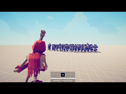 Me (Skeleton Archer) vs 100 Skeleton Warriors - TABS Totally Accurate Battle Simulator