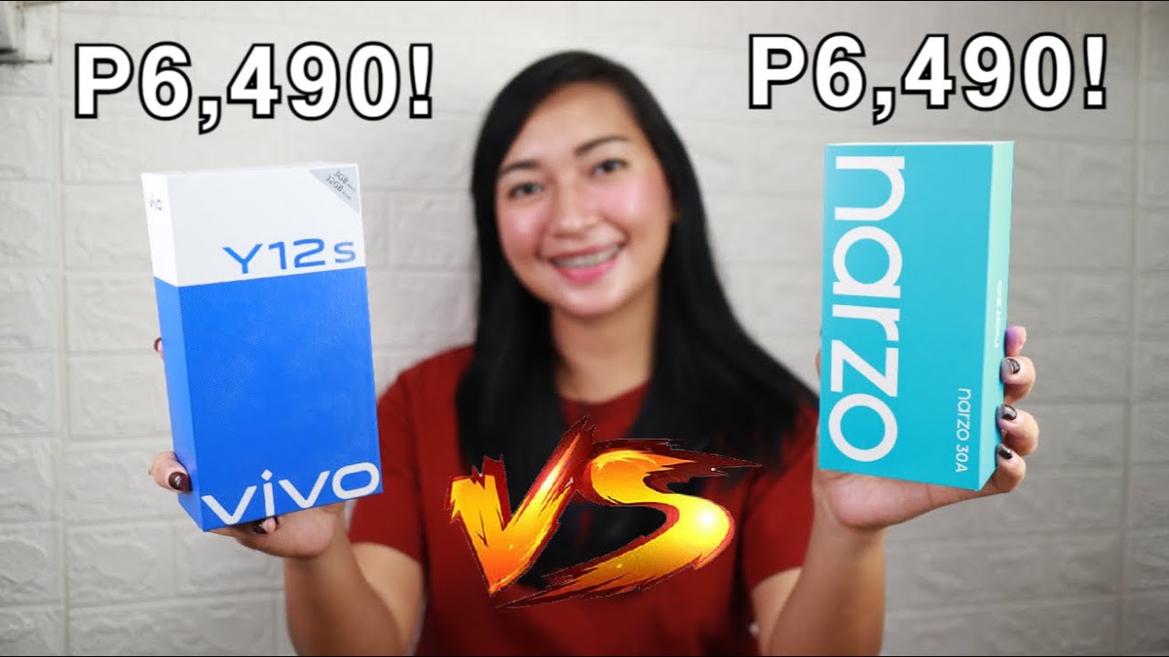 realme narzo 30A & Vivo Y12s : Comparison (Speed,Camera,Gaming,Design & Specs)