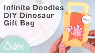 Make a Dinosaur Gift Bag with Infinite Doodles!