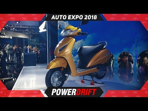2018 Honda Activa 5G @ Auto Expo : PowerDrift