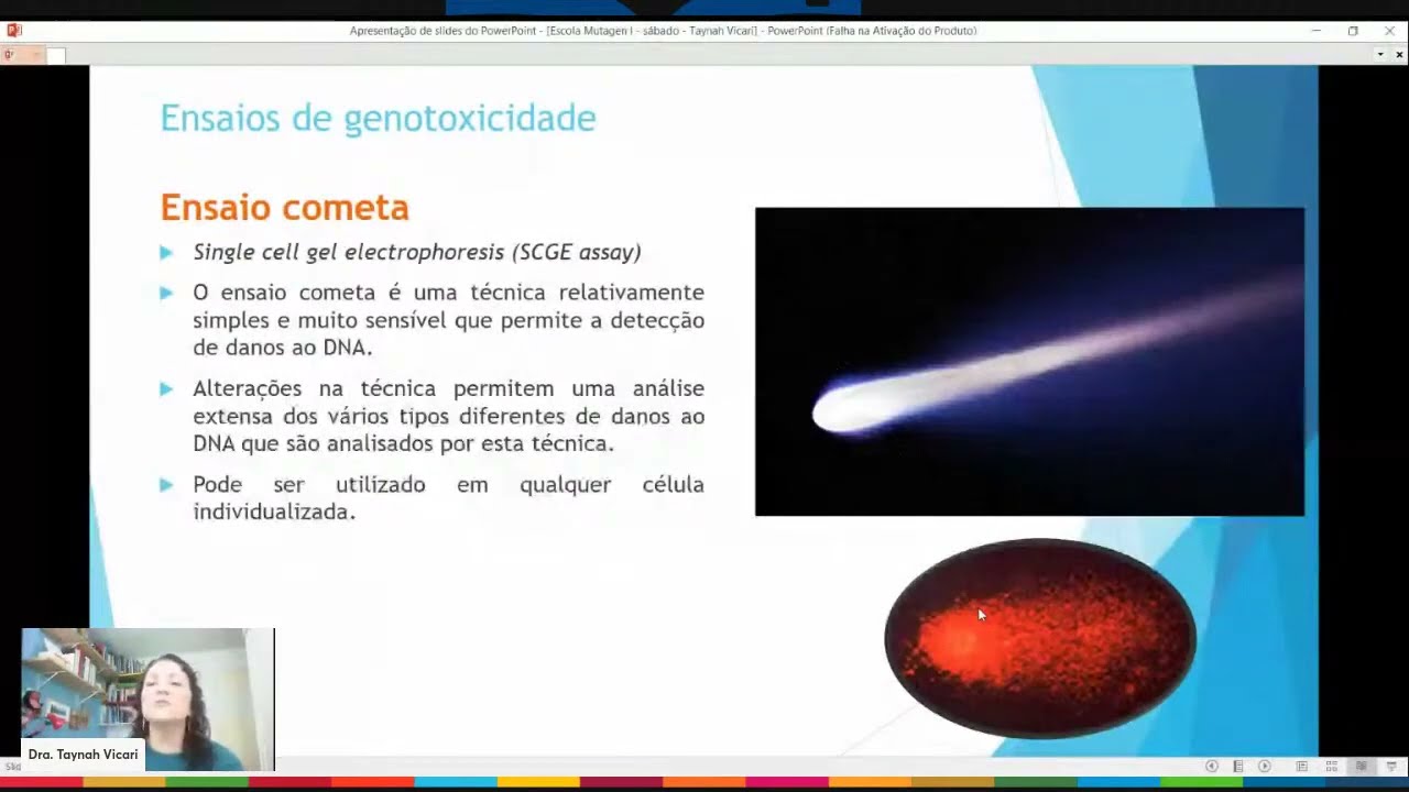 Escola Mutagen - Mutagênese ambiental e genética toxicológica aplicada