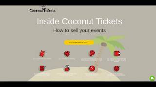 How to sell event tickets online using Coconut Tickets
