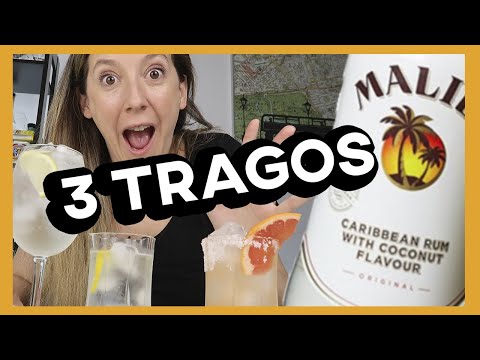 🥥Drinks with MALIBU ► 3 Cocktails with Coconut Rum