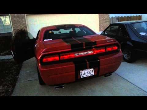 2012 dodge challenger with slp headers and loudmouth 1 exhaust