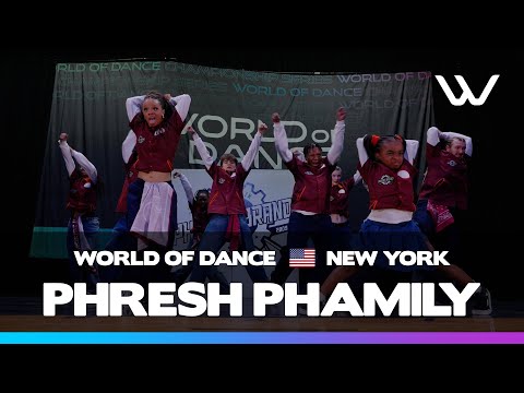 Phresh Phamily | 1st Place Jr. Team Division | World of Dance New York 2025 | #WODNY25