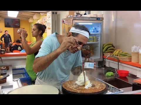 Julio, The King Of Crepes, Alcudia, Mallorca