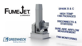 Greenheck - FumeJet® Roof Exhaust - Features & Benefits