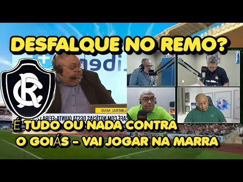 REMO É TUDO OU NADA CONTRA GOIAS - DESFALQUES NO LEAO?? #remo #goias 