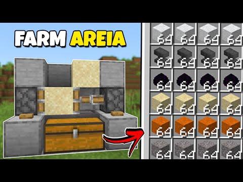 New Best SAND Farm in Minecraft Bedrock 1.21