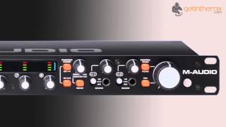 Video thumbnail for M-Audio M-Track Eight - 8 Channel Audio Interface by GetintheMix