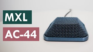 Video thumbnail for MXL AC-44 USB boundary microphone: unboxing and mic test by Markus Presents