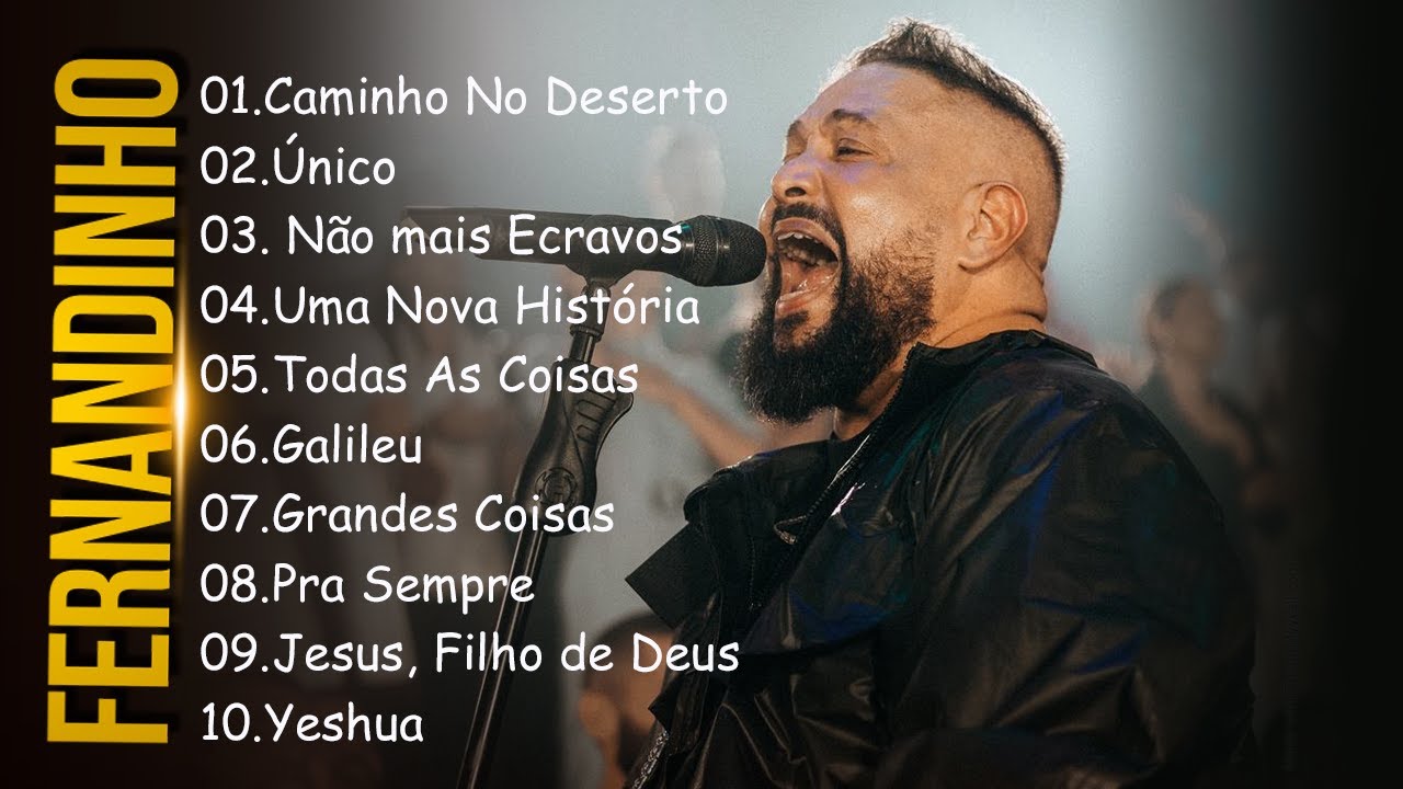 Caminho No Deserto , Único,.. FERNANDINHO || As Mais Belas Músicas Gospel de 2024