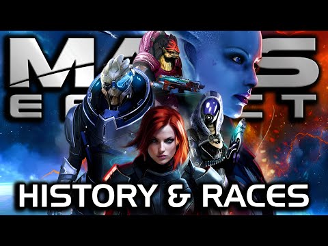 The History & Races of Mass Effect | Mass Effect Lore Breakdown