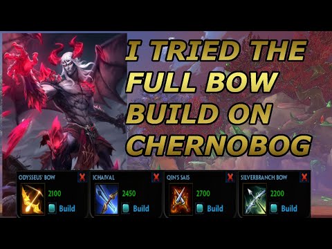 I Played Chernobog with THE META BOW BUILD... This happened... - Masters Ranked 1v1 Duel - SMITE