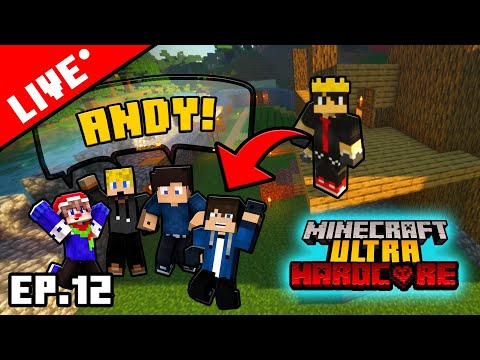 🔴Crazy Live-stream on Minecraft UltraHardCore with Lecturati!