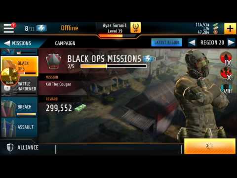 Kill Shot Bravo Region 20=3 Black Ops Misson Complete