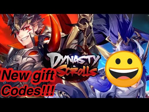 New gift codes - Dynasty Scroll