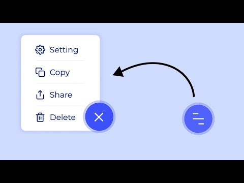 Modern Animated Menu Toggle Button Using Html Css And Javascript Htmlcss Code