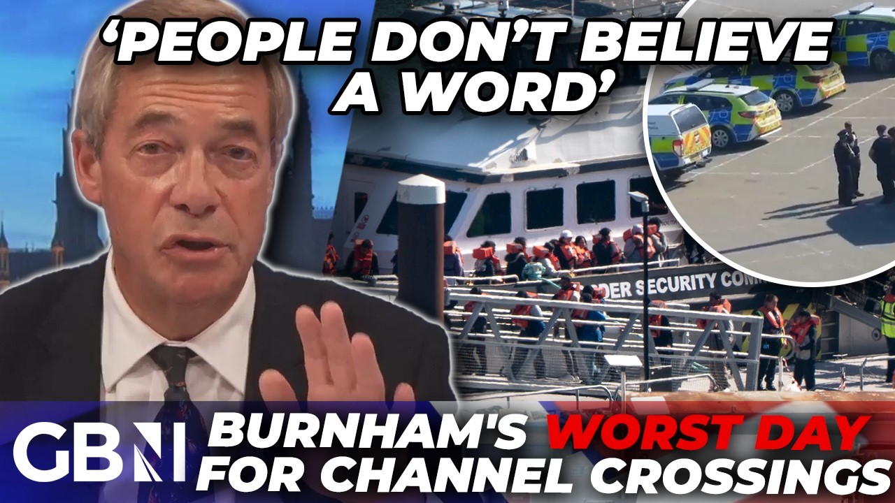 Video: GB News reports 781 Channel crossings, Kent beach landings and Barnham asylum protest