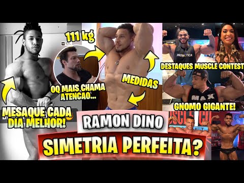 RAMON DINO SIMETRIA PERFEITA? MUZY EXPLICA. MESAQUE CADA DIA MELHOR! BASTIDORES MUSCLE CONTEST RIO!