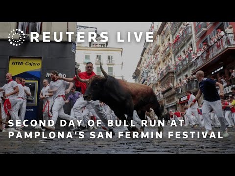 LIVE: Second day of bull run at Pamplona's San Fermin festival | REUTERS