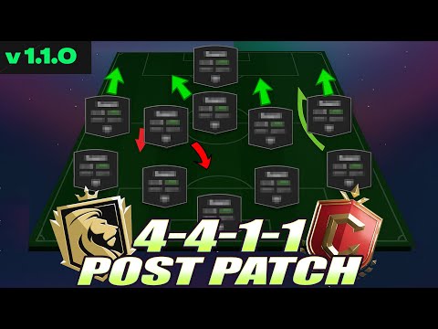 FC 26 Update Your Post Patch Tactics - The Absolute Best 4-4-1-1 Meta to Reach Rank 1 in Champions!
