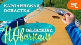 Каролинская оснастка монтаж на щуку