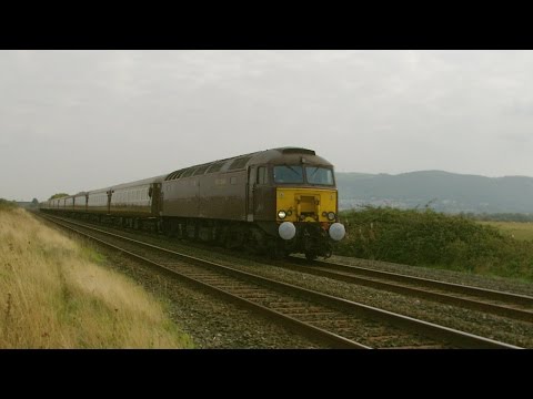 Prestatyn 13.9.2014 - WCRC 57314 57316 on 1Z28 Hull Snowdonia Statesman - Class 57
