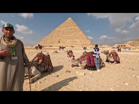 Egypt: Giza, Dec 2022, Camel Ride, Pyramids Tour, Hamdi
