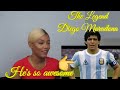 Clueless new American football Fan Reacts to Football fan reacts to Diego Maradona