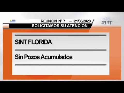CARRERAS SINT FLORIDA 21 DE AGOSTO 2020 - WWW.MARONASONLINE.COM