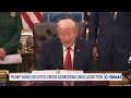 President Trump Signs Executive Order Addressing Drug Addiction