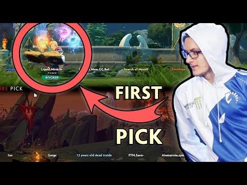 Miracle SCARED of NOTHING — FIRST PICK Invoker