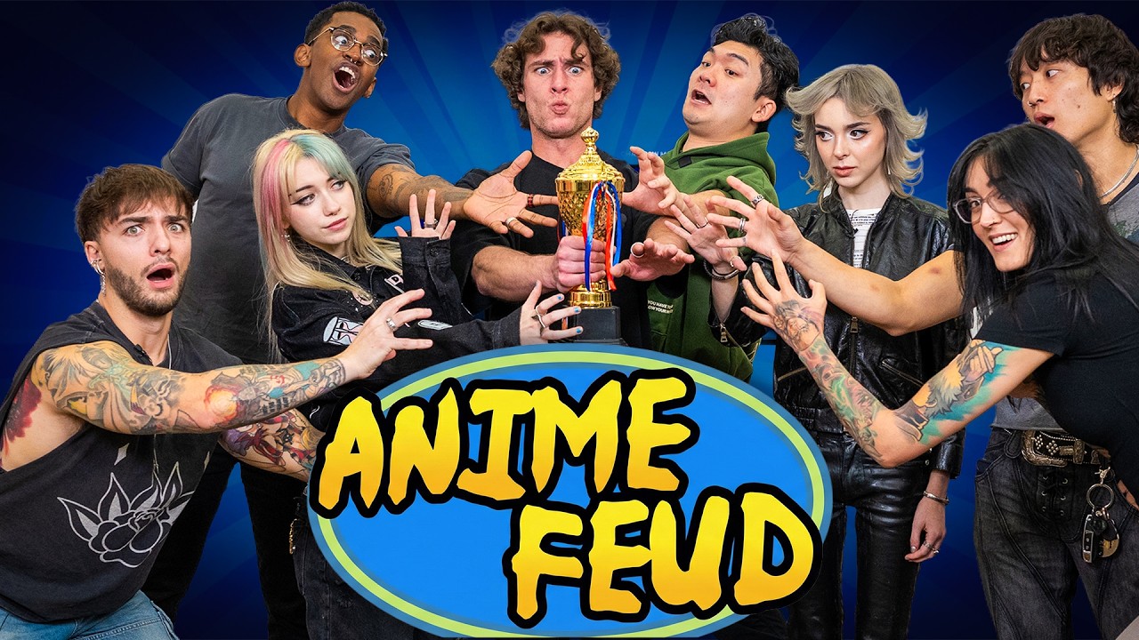 The ANIME Family Feud ! (ft. @barchemistry , @sophiep0wers , @iluvmeww & more!)