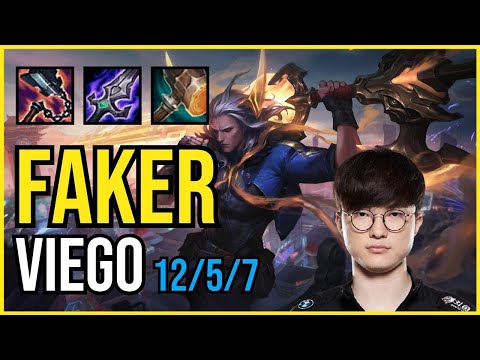 FAKER - VIEGO vs. LUCIAN Mid | KR GRANDMASTER | PATCH 11.2