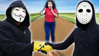 SPYING on PROJECT ZORGO &amp; GAME MASTER MEETING In Real Life (Searching Abandoned Woods &amp; Riddles)