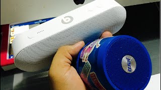 beats pill + 2.0 unboxing and review and comparason  with jam plus bluetooth speaker
