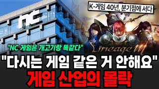 "유저들 등꼴 빼먹을 생각만 하더니 결국..." 다시는 게임 안해요 몰락중인 국산 게임 산업 [이슈임당]
