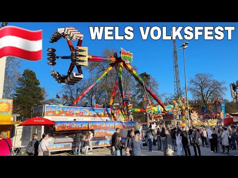 Wels, Austria 🇦🇹 Volksfest, Frühling 2025