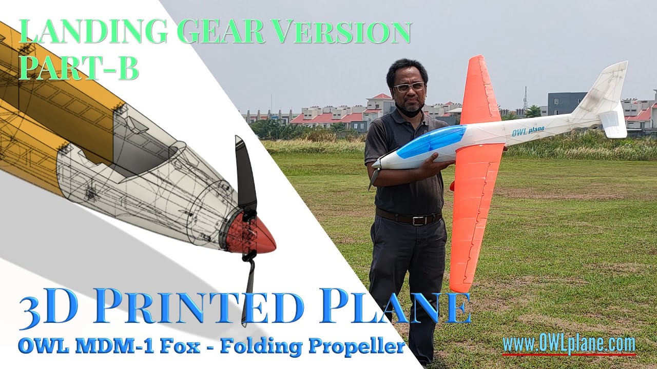 OWL MDM-1 Fox - Folding Propeller & Main Gears Setup - Part B
